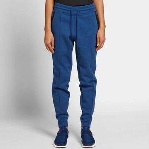 Nike Tech Fleece Jogger Pant Womens Small Coastal Blue Heather Seamed 803575-423